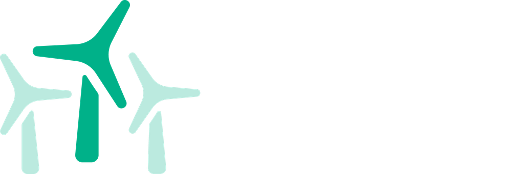 Three wind turbines